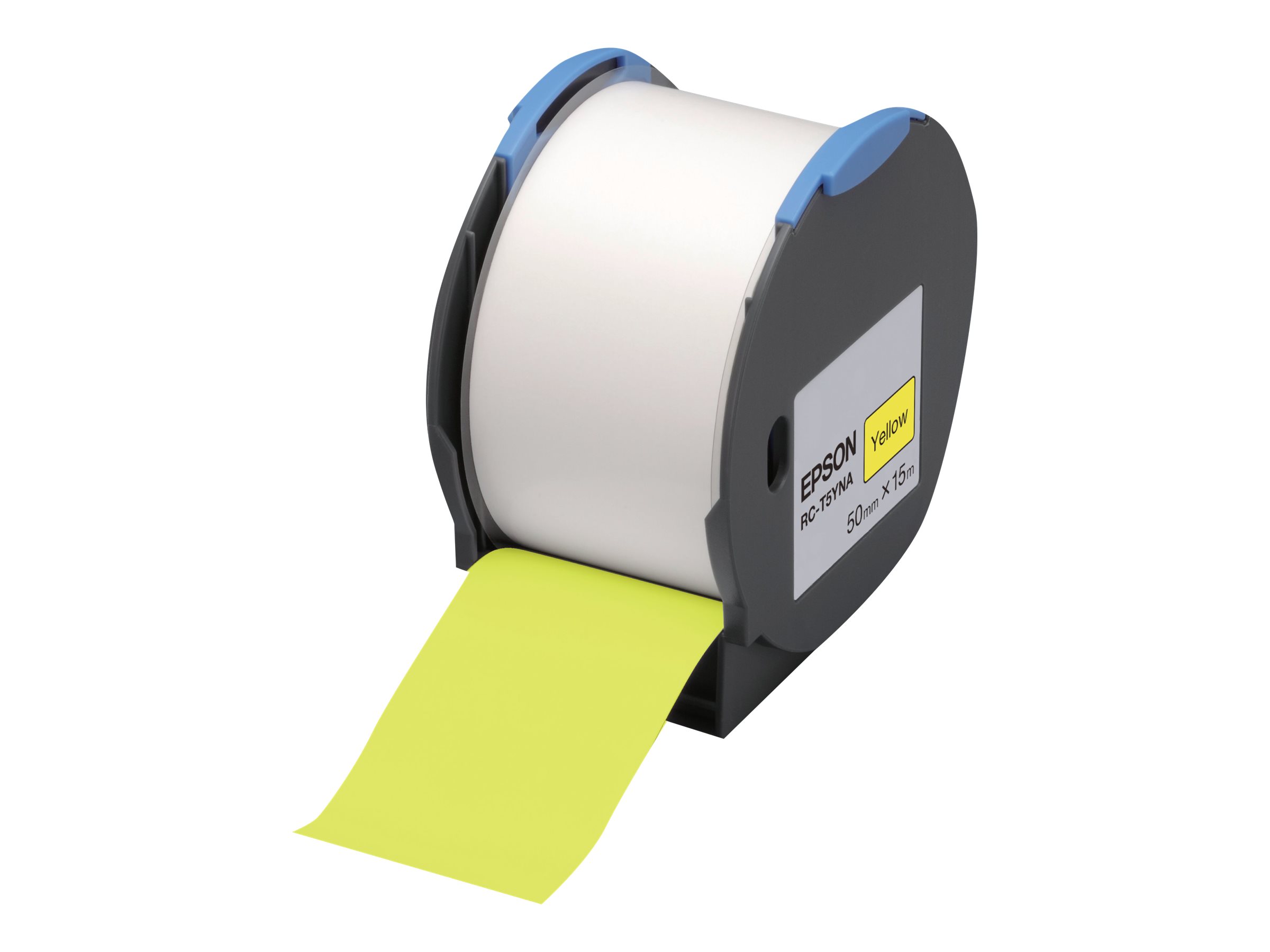 Epson RC-T5YNA - Polyoléfine - auto-adhésif - jaune - Rouleau (5 cm x 15 m) 1 rouleau(x) ruban plastique - pour LabelWorks Pro100 - C53S634003 - Papier pour rouleau