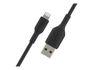 Belkin BOOST CHARGE - Câble Lightning - Lightning mâle pour USB mâle - 2 m - noir - CAA001BT2MBK - Accessoires pour systèmes audio domestiques