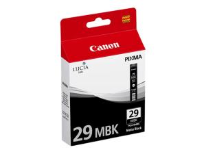 Canon PGI-29MBK - 36 ml - noir mat - original - réservoir d'encre - pour PIXMA PRO-1 - 4868B001 - Réservoirs d'encre