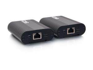 C2G Superbooster USB Camera Extender Over Cat Box to Box Kit - Câble de rallonge USB - plus de CAT 6 - jusqu'à 45.7 m - C2G54277 - Prolongateurs de signal