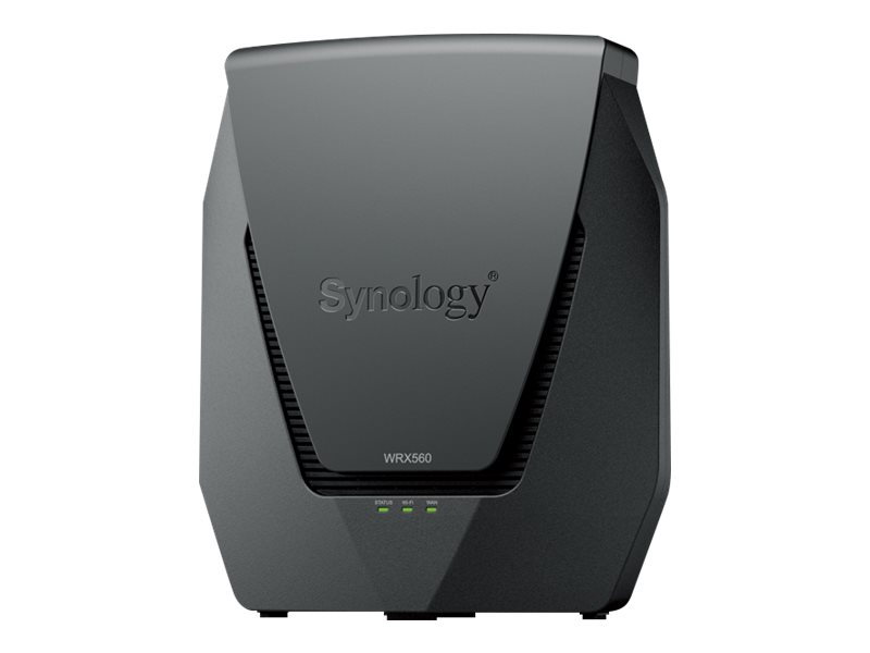 Synology WRX560 - - routeur sans fil - - maillage commutateur 4 ports - 1GbE, 2.5GbE - ports WAN : 2 - Wi-Fi 6 - WRX560 - Passerelles et routeurs SOHO