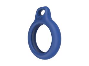 Belkin - Support sécurisé pour étiquette Bluetooth anti-perte - bleu - pour Apple AirTag - F8W974BTBLU - accessoires divers