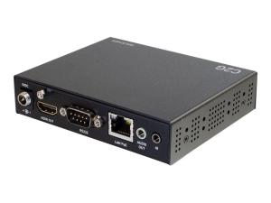 C2G 4K HDMI over IP Decoder - 4K 60Hz - Rallonge vidéo/audio/infrarouge/série - HDMI - jusqu'à 100 m - 29976 - Prolongateurs de signal