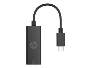 HP USB-C to RJ45 Adapter G2 - Adaptateur réseau - USB-C - Gigabit Ethernet x 1 - pour Victus by HP Laptop 15, 16; Laptop 14, 15, 17; Pavilion x360 Laptop; ProBook 11 G9 - 4Z527AA - Cartes réseau