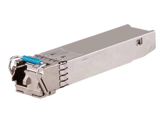 HPE X120 - Module transmetteur SFP (mini-GBIC) - 1GbE - 1000Base-LX - LC - pour HP 3100; HPE 12504, 3600, 5500, 7506; FlexFabric 1.92, 11908, 12902; FlexNetwork MSR3048 - JD119B - Transmetteurs SFP