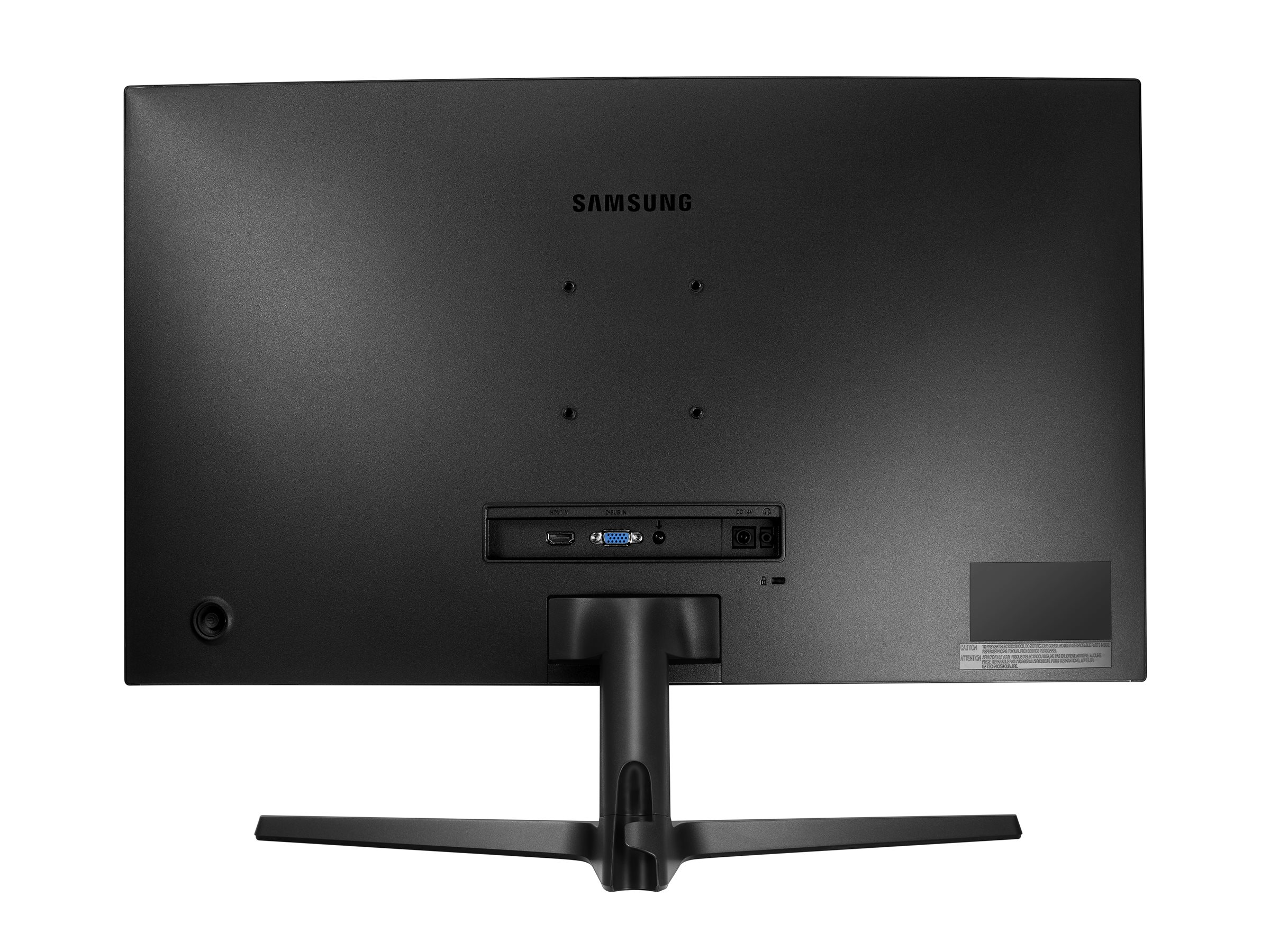 Samsung C32R500FHP - CR50 Series - écran LED - incurvé - 32" (31.5" visualisable) - 1920 x 1080 Full HD (1080p) @ 75 Hz - VA - 300 cd/m² - 3000:1 - 4 ms - HDMI, VGA - bleu foncé/gris - LC32R500FHPXEN - Écrans d'ordinateur