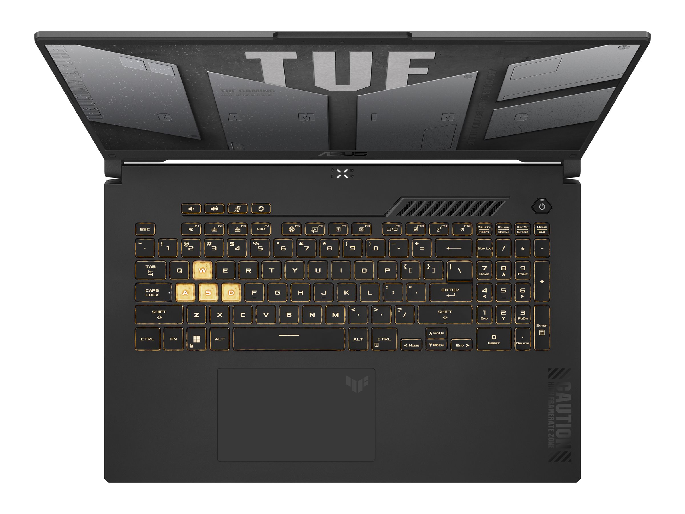 ASUS TUF Gaming F17 TUF707VV-DRLL203W - Intel Core i7 - 13620H / jusqu'à 4.9 GHz - Win 11 Home - GeForce RTX 4060 - 32 Go RAM - 1 To SSD NVMe - 17.3" 2560 x 1440 (WQHD) @ 240 Hz - Gigabit Ethernet - Wi-Fi 6 - gris jaeger - 90NR0CH6-M00BE0 - Ordinateurs portables