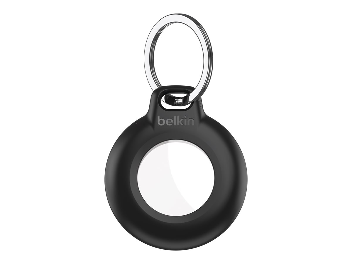 Belkin Secure Holder - Étui pour airtag - porte-clés - plastique - noir - MSC013BTBK - Sacs multi-usages