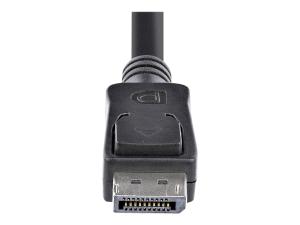 StarTech.com Câble DisplayPort 1.2 certifié de 3 m avec verrouillage - Cordon DP vers DP avec support HBR2 - M/M - DisplayPort 4K - Câble DisplayPort - DisplayPort (M) pour DisplayPort (M) - 3 m - verrouillé - noir - pour P/N: DK31C3HDPDUE, DKM30CHDPD, DKM30CHDPDUE, KITBXAVHDPEU, KITBXAVHDPNA, KITBXAVHDPUK - DISPLPORT10L - Câbles pour périphérique
