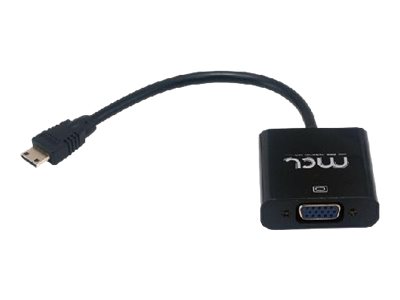 MCL CG-288C - Adaptateur vidéo - HD-15 (VGA) femelle pour 19 pin mini HDMI Type C mâle - CG-288C - Accessoires pour téléviseurs