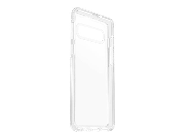 OtterBox Symmetry Series - Coque de protection pour téléphone portable - polycarbonate, caoutchouc synthétique - clair - pour Samsung Galaxy S10 - 77-61349 - Coques et étuis pour téléphone portable