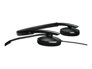 EPOS ADAPT 160 USB-C II - ADAPT 100 Series - micro-casque - sur-oreille - filaire - USB-C - noir - Optimisé pour la CU - 1000919 - Écouteurs