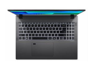 Acer TravelMate P2 16 TMP216-51-G2-TCO - Conception de charnière à 180 degrés - Intel Core 7 - 150U / jusqu'à 5.4 GHz - Win 11 Pro - Intel Graphics - 16 Go RAM - 512 Go SSD NVMe - 16" 1920 x 1200 - Gigabit Ethernet - Wi-Fi 6E - gris acier - clavier : Français - NX.B9GEF.004 - Ordinateurs portables