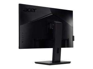 Acer B277U - Écran LED - 27" (27" visualisable) - 2560 x 1440 WQHD @ 75 Hz - IPS - 350 cd/m² - 4 ms - HDMI, DisplayPort - haut-parleurs - noir - UM.HB7EE.014 - Écrans d'ordinateur