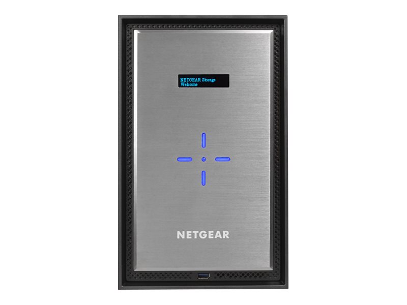 NETGEAR ReadyNAS 628X - Serveur NAS - 8 Baies - SATA 6Gb/s - HDD - RAID RAID 0, 1, 5, 6, 10, JBOD - RAM 8 Go - Gigabit Ethernet / 10 Gigabit Ethernet - iSCSI support - RN628X00-100NES - NAS