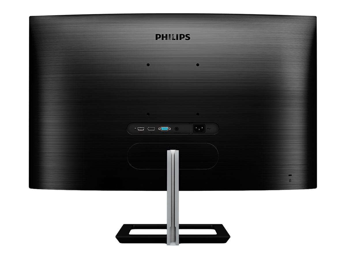 Philips E-line 325E1C - Écran LED - incurvé - 32" (31.5" visualisable) - 2560 x 1440 QHD @ 75 Hz - VA - 250 cd/m² - 3000:1 - 4 ms - HDMI, VGA, DisplayPort - noir texturé - 325E1C/00 - Écrans d'ordinateur