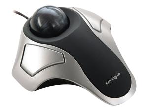 Kensington Orbit Trackball optique - Boule de commande - droitiers et gauchers - optique - 2 boutons - filaire - USB - argent - 64327EU - Dispositifs de pointage