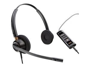 Poly EncorePro 525-M - EncorePro 500 series - micro-casque - sur-oreille - filaire - USB-A - noir - Certifié pour Microsoft Teams - 783R2AA - Écouteurs