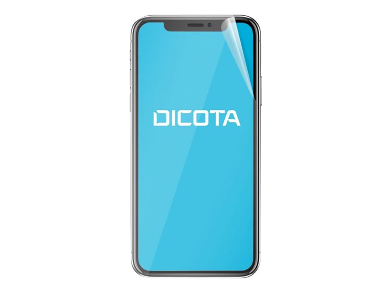 DICOTA Anti-glare Filter - Protection d'écran pour téléphone portable - film - transparent - pour Apple iPhone X - D31455 - Accessoires pour téléphone portable