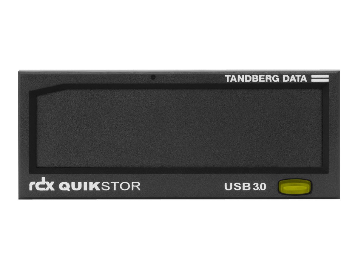 Overland-Tandberg RDX QuikStor - Lecteur de disque - cartouche RDX - SuperSpeed USB 3.0 - interne - 3.5" - noir - 8785-RDX - Disques durs à cassettes de données