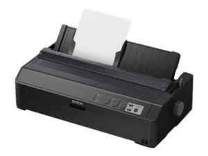 Epson FX 2190II - Imprimante - Noir et blanc - matricielle - Rouleau (21,6 cm), 406,4 mm (largeur), 420 x 364 mm - 240 x 144 dpi - 9 pin - jusqu'à 738 car/sec - parallèle, USB 2.0 - C11CF38401 - Imprimantes matricielles