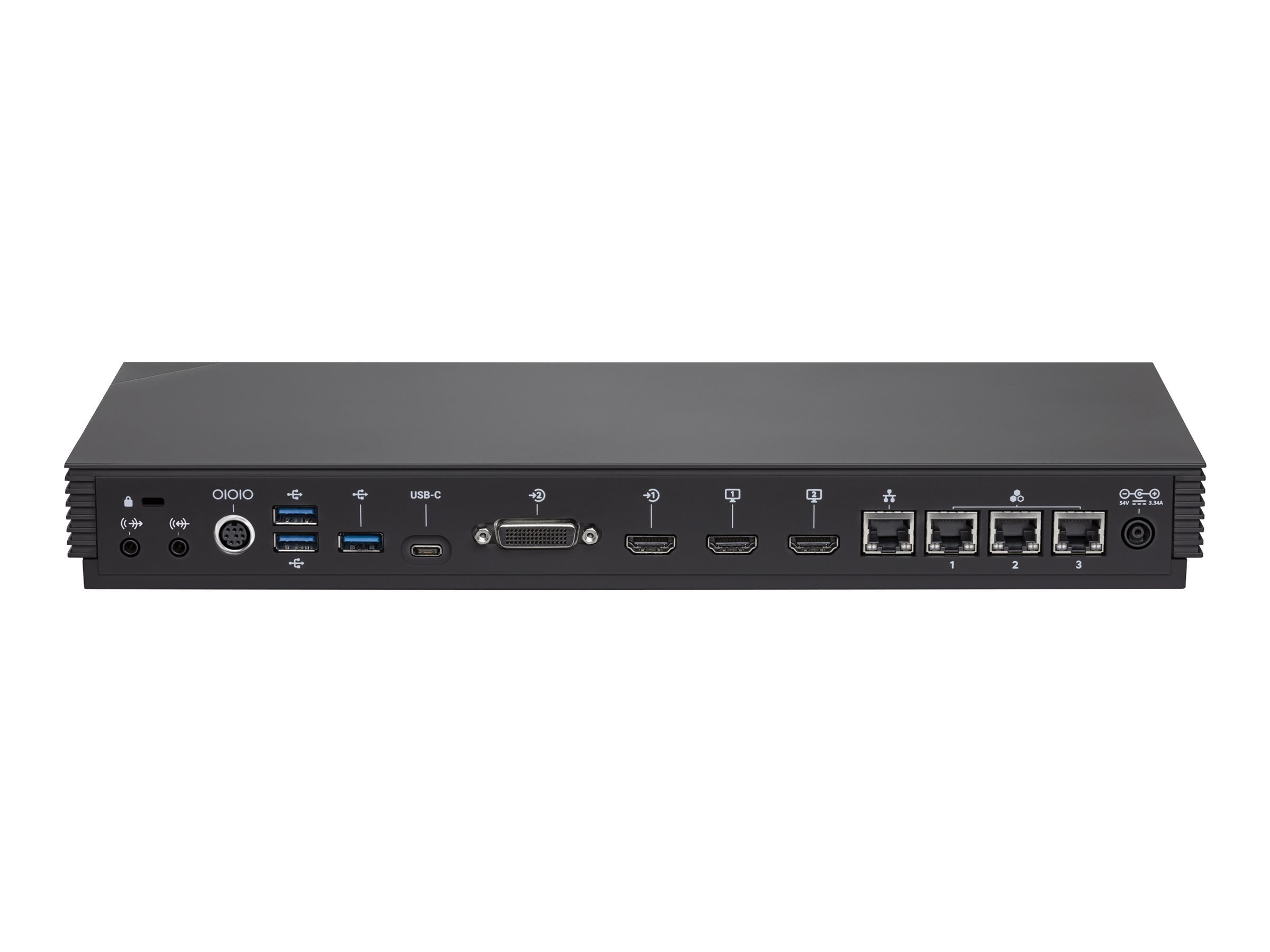 Poly G7500 - Sans cordon d'alimentation - système de vidéoconférence - certifié Zoom, Certifié pour Microsoft Teams - noir - Conformité TAA - 842T8AA#AC3 - Audio et visioconférences