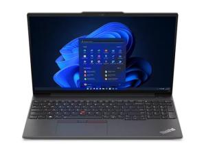 Lenovo ThinkPad E16 Gen 1 21JT - AMD Ryzen 5 - 7530U / jusqu'à 4.5 GHz - Win 11 Pro - Radeon Graphics - 16 Go RAM - 512 Go SSD TCG Opal Encryption 2, NVMe - 16" IPS 1920 x 1200 - Gigabit Ethernet - Wi-Fi 6 - noir graphite - clavier : Français - avec 1 an de support Premier Lenovo - 21JT000FFR - Ordinateurs portables