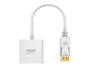 Vision - Convertisseur vidéo - DisplayPort - VGA - blanc - TC-DPVGA - Convertisseurs vidéo