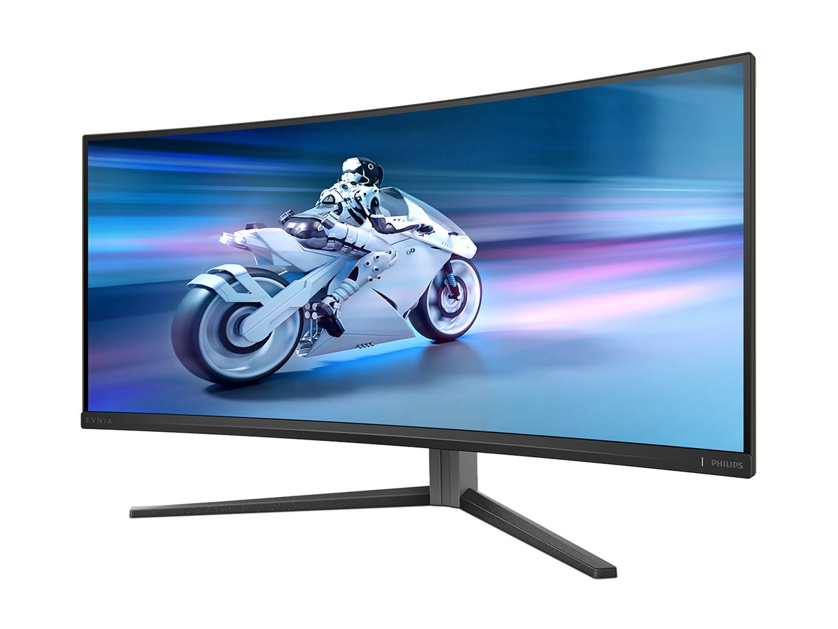 Philips Evnia 6000 34M2C6500 - Moniteur OLED - jeux - incurvé - 34" - 3440 x 1440 WQHD @ 175 Hz - 1000 cd/m² - 1000000:1 - DisplayHDR 400 True Black - 0.03 ms - 2xHDMI, DisplayPort - ardoise foncée - 34M2C6500/00 - Écrans d'ordinateur