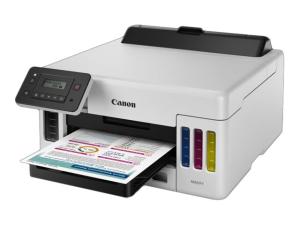 Canon MAXIFY GX5050 - Imprimante - couleur - Recto-verso - jet d'encre - ITS - A4/Legal - 600 x 1 200 ppp - jusqu'à 24 ipm (mono) / jusqu'à 15.5 ipm (couleur) - capacité : 350 feuilles - USB 2.0, LAN, Wi-Fi(n) - 5550C006 - Imprimantes jet d'encre