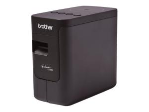 Brother P-Touch PT-P750W - Imprimante d'étiquettes - transfert thermique - Rouleau (2,4 cm) - jusqu'à 30 mm/sec - USB 2.0, Wi-Fi(n), NFC - outil de coupe - PTP750WUA1 - Imprimantes thermiques
