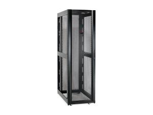 APC NetShelter SX - Rack - noir - 48U - 19" - pour P/N: SUA1000RM2U, SUA1000RM2U-TU, SUA1000RMI2U, SUA2200RMXLI3U, SUA5000RMI5U - AR3107 - Accessoires pour serveur