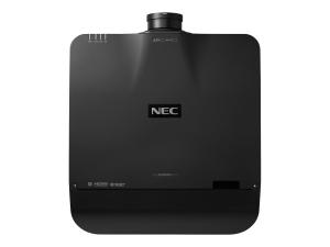 NEC PA1004UL - Projecteur 3LCD - 3D - 10000 ANSI lumens - WUXGA (1920 x 1200) - 16:10 - 1080p - objectif zoom - LAN - noir - avec NP41ZL lens - 40001456 - Projecteurs numériques