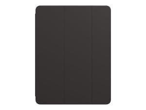 Apple Smart - Étui à rabat pour tablette - polyuréthane - noir - 12.9" - pour 12.9-inch iPad Pro (3ème génération, 4ème génération, 5ème génération) - MJMG3ZM/A - Accessoires pour ordinateur portable et tablette