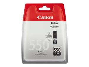 Canon PGI-550PGBK - 15 ml - noir - original - coque avec sécurité - réservoir d'encre - pour PIXMA iP8750, iX6850, MG5550, MG5650, MG5655, MG6450, MG6650, MG7150, MG7550, MX725, MX925 - 6496B004 - Réservoirs d'encre