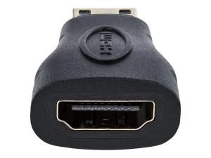 StarTech.com Adaptateur HDMI vers Mini HDMI - F/M - Adaptateur HDMI - HDMI femelle pour 19 pin mini HDMI Type C mâle - noir - HDACFM - Accessoires pour systèmes audio domestiques