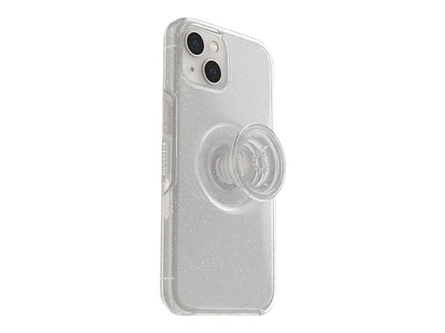 OtterBox Otter + Pop Symmetry Series Clear - Coque de protection pour téléphone portable - polycarbonate, caoutchouc synthétique - pop de poussière d'étoile - pour Apple iPhone 13 - 77-85395 - Coques et étuis pour téléphone portable