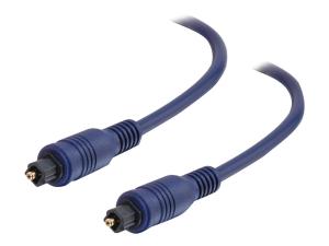C2G Velocity - Câble audio numérique (optique) - TOSLINK mâle pour TOSLINK mâle - 5 m - fibre optique - 80326 - Accessoires pour systèmes audio domestiques