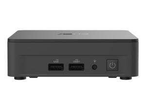 ASUS NUC 12 Pro Slim Kit RNUC12WSKI500000I - Barebone - mini PC 1 x Core i5 1240P / jusqu'à 4.4 GHz - RAM 0 Go - Carte graphique Intel Iris Xe - Gigabit Ethernet, 2.5 Gigabit Ethernet, Bluetooth 5.2, IEEE 802.11ax (Wi-Fi 6E) - noir - 90AR00D1-M00040 - Mini-systèmes