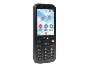 DORO 7010 - 4G téléphone de service - microSD slot - 320 x 240 pixels - rear camera 3 MP - gris - 7752 - Téléphones 4G