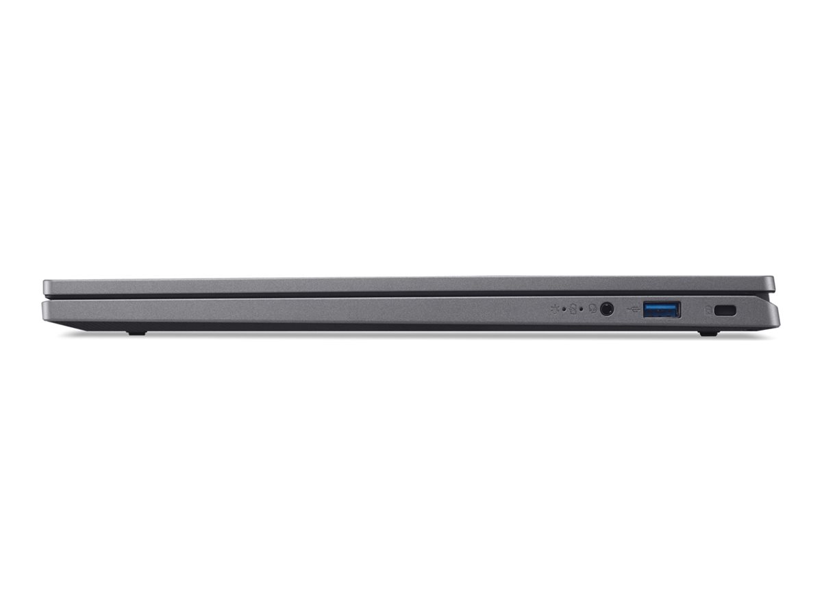 Acer Aspire 3 17 A317-55P - Intel Core i3 - N305 / jusqu'à 3.8 GHz - Win 11 Home - UHD Graphics - 16 Go RAM - 512 Go SSD - 17.3" IPS 1920 x 1080 (Full HD) - Wi-Fi 6 - gris acier - clavier : Français - NX.KDKEF.00B - Ordinateurs portables