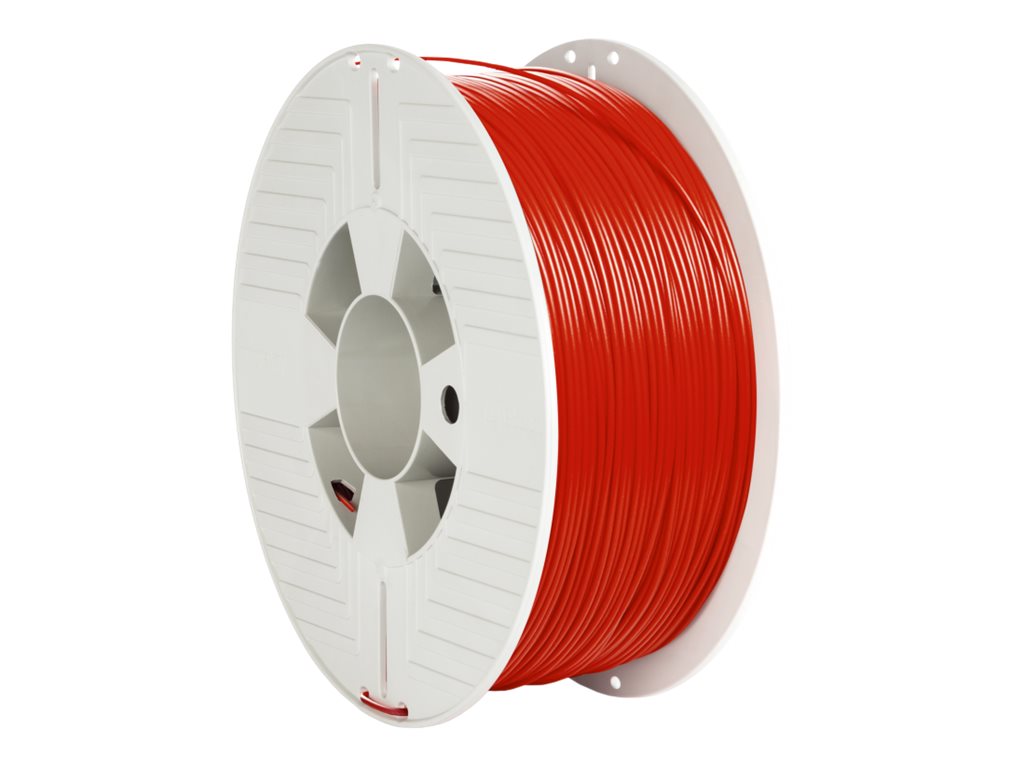 Verbatim - Rouge, RAL 3020 - 1 kg - filament PETG (3D) - 55053 - Consommables pour imprimante 3D