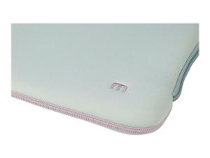Mobilis Skin - Housse d'ordinateur portable - 12.5" - 14" - gris perle, rose poudré - 049005 - Sacoches pour ordinateur portable