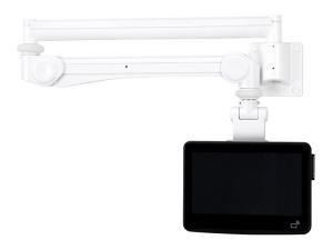 Neomounts FPMA-HAW300 - Support - pleine action - pour Écran LCD - médical - blanc - Taille d'écran : 10"-24" - montable sur mur - FPMA-HAW300 - Montages pour TV et moniteur
