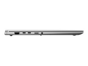 ASUS VivoBook S 15 OLED S5507QA-DRMA086W - Conception de charnière à 180 degrés - Snapdragon X Elite - X1E-78-100 / jusqu'à 3.4 GHz - Win 11 Home - Qualcomm Adreno - 32 Go RAM - 1 To SSD NVMe - 15.6" OLED 2880 x 1620 (3K) @ 120 Hz - Wi-Fi 7, Bluetooth - argent cool - 90NB14Q2-M009L0 - Ordinateurs portables