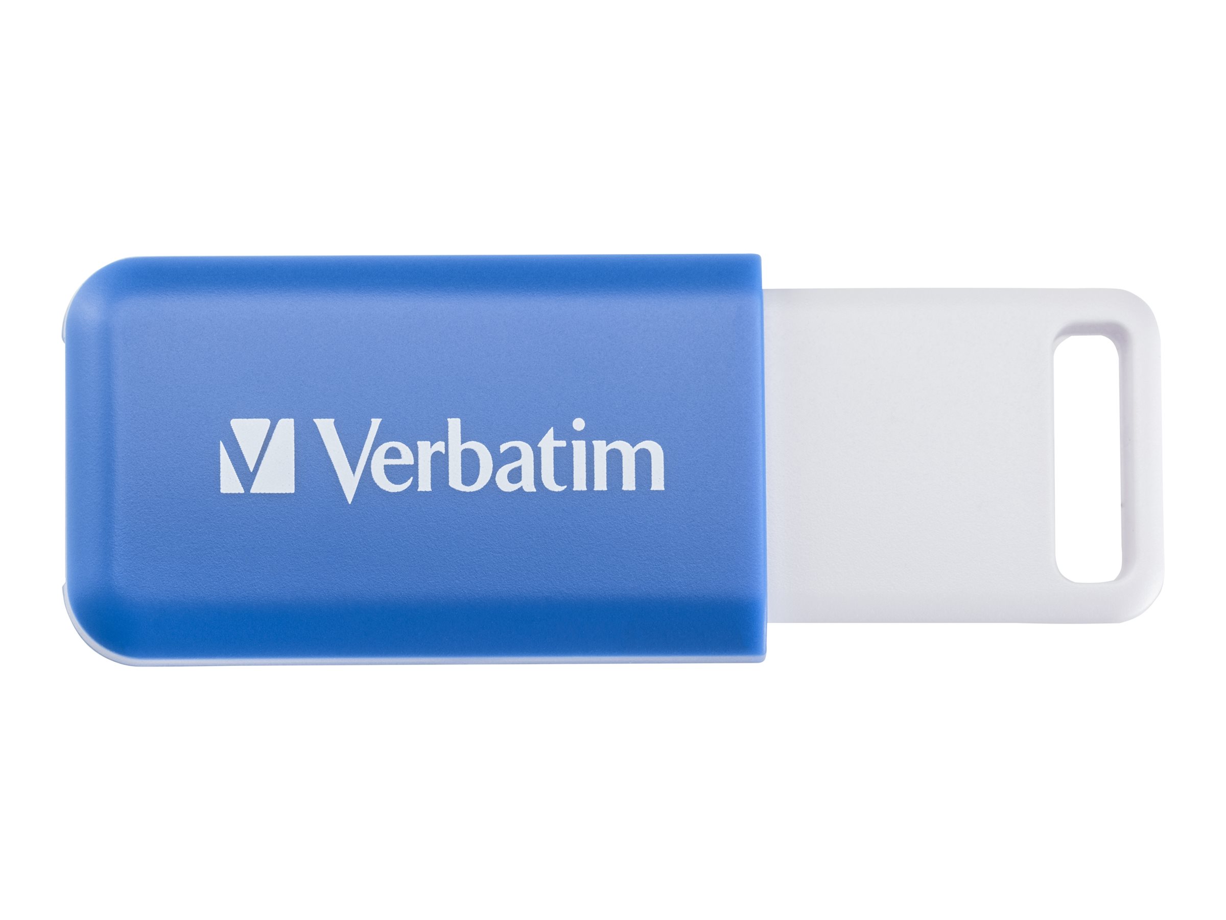 Verbatim DataBar - Clé USB - 64 Go - USB 2.0 - bleu - 49455 - Lecteurs flash