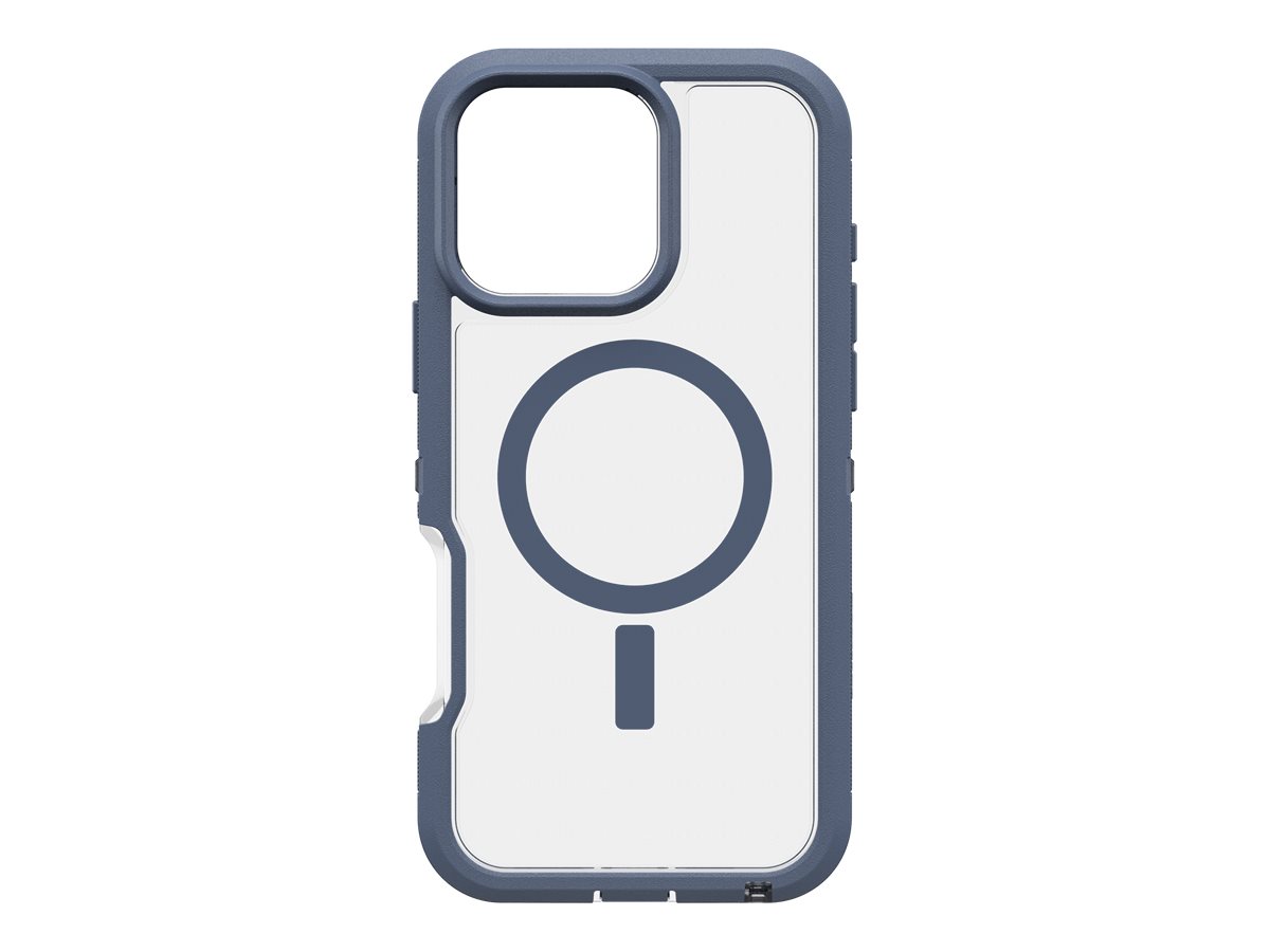 OtterBox Defender Series XT - Coque de protection pour téléphone portable - compatibilité avec MagSafe - couche de polycarbonate, élastomère thermoplastique (TPE) - jeans bleu layette - pour Apple iPhone 16 Pro Max - 77-96132 - Coques et étuis pour téléphone portable