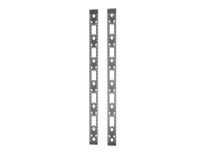 APC - Canal d'accessoire de rack (vertical) - noir - 42U (pack de 2) - ER7RCC42 - Accessoires de câblage