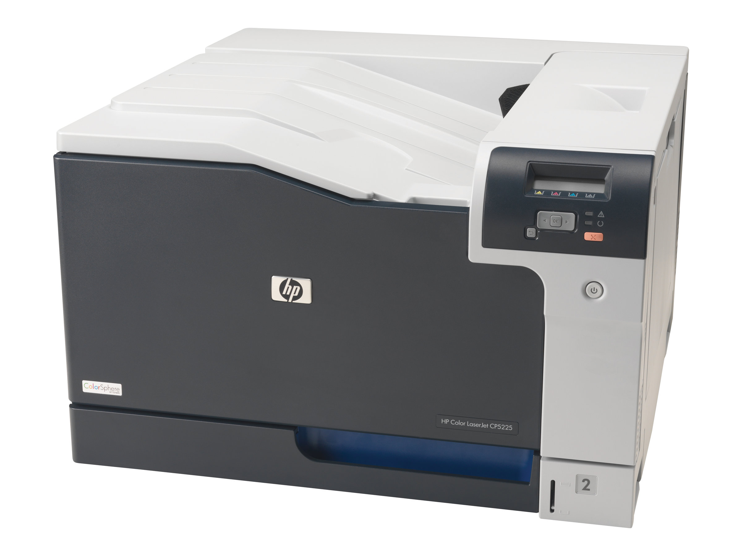 HP Color LaserJet Professional CP5225dn - Imprimante - couleur - Recto-verso - laser - A3 - 600 ppp - jusqu'à 20 ppm (mono) / jusqu'à 20 ppm (couleur) - capacité : 350 feuilles - USB, LAN - CE712A#B19 - Imprimantes laser couleur