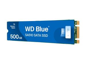 WD Blue SA510 WDS500G3B0B-00AXS0 - SSD - 500 Go - interne - M.2 2280 - SATA 6Gb/s - WDS500G3B0B-00AXS0 - Disques SSD